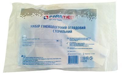 Набір гінекологічний Paramed оглядовий стерильний №6